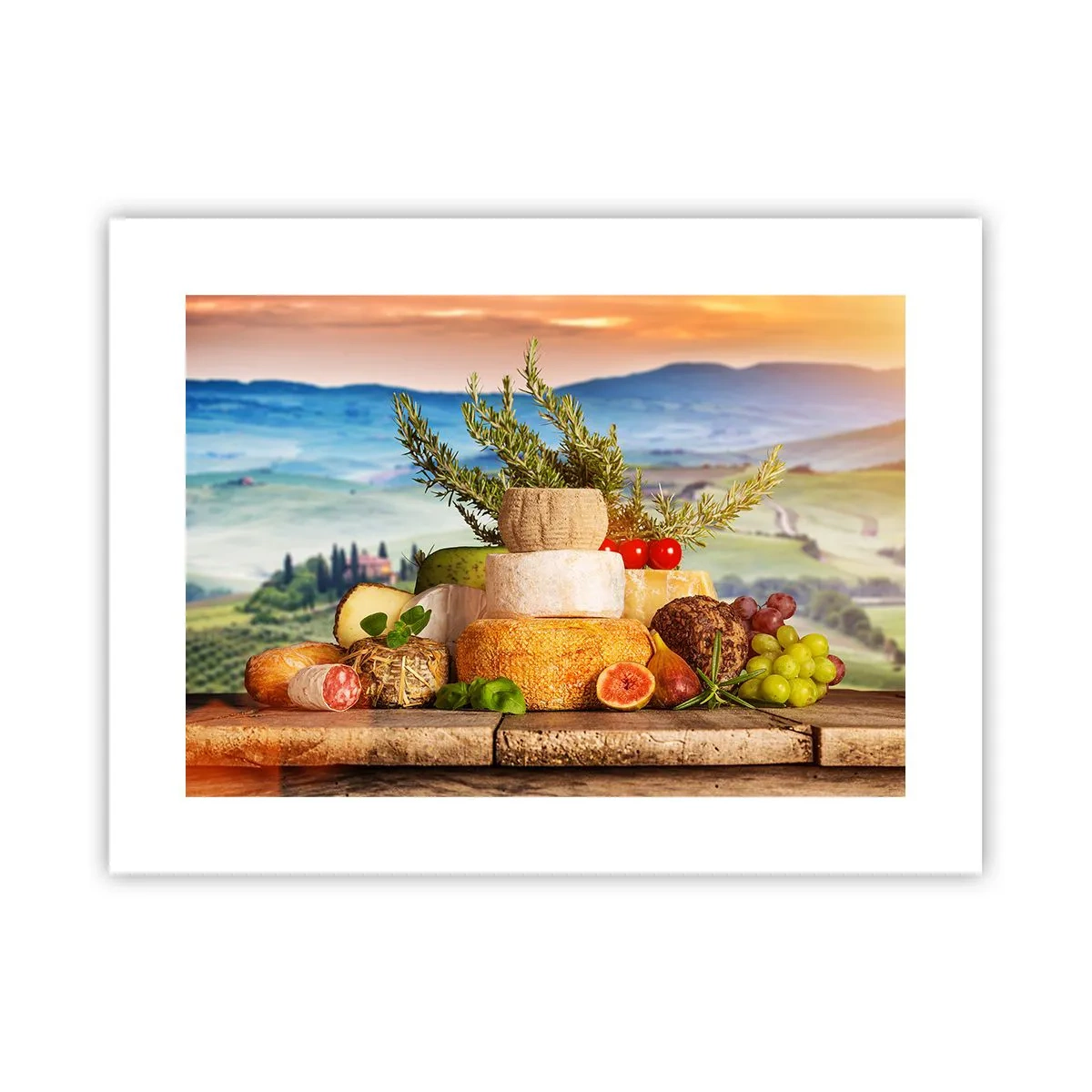 Plakát - Italská radost ze života - 40x30 cm