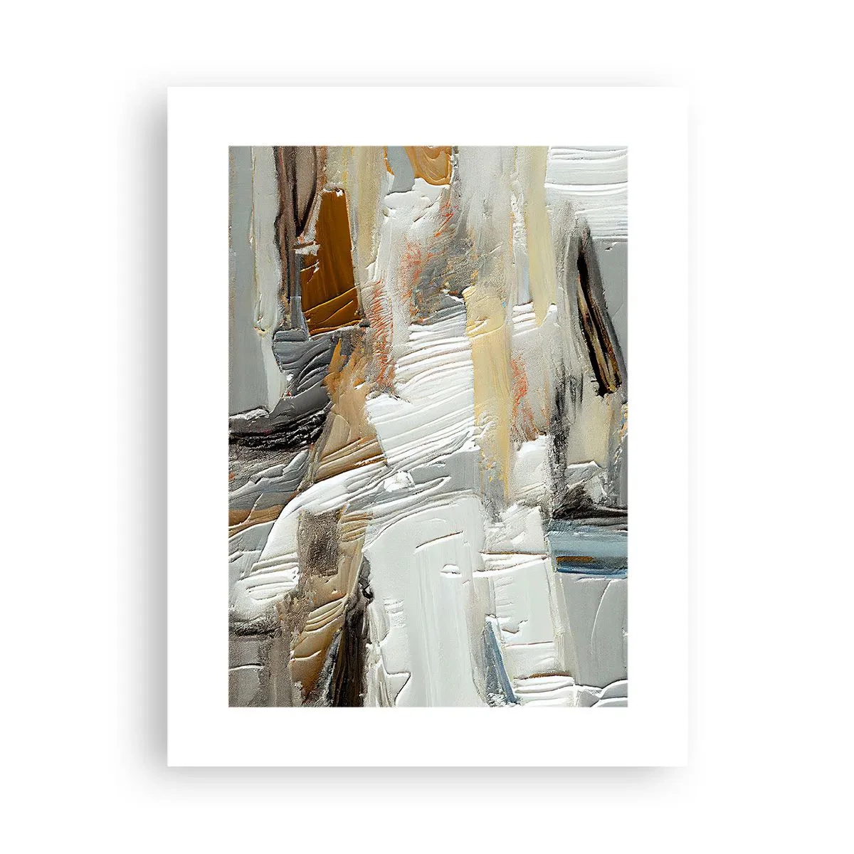 Plakát - Barevné nahromadění - 30x40 cm