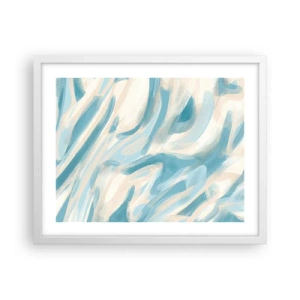 Plakát v bílém rámu - Jarní závany - 50x40 cm