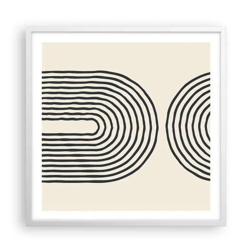 Plakát v bílém rámu - Již brzy… - 60x60 cm