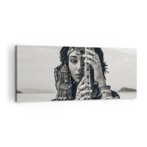 Obraz na plátně - Samotná hudba orientu - 120x50 cm