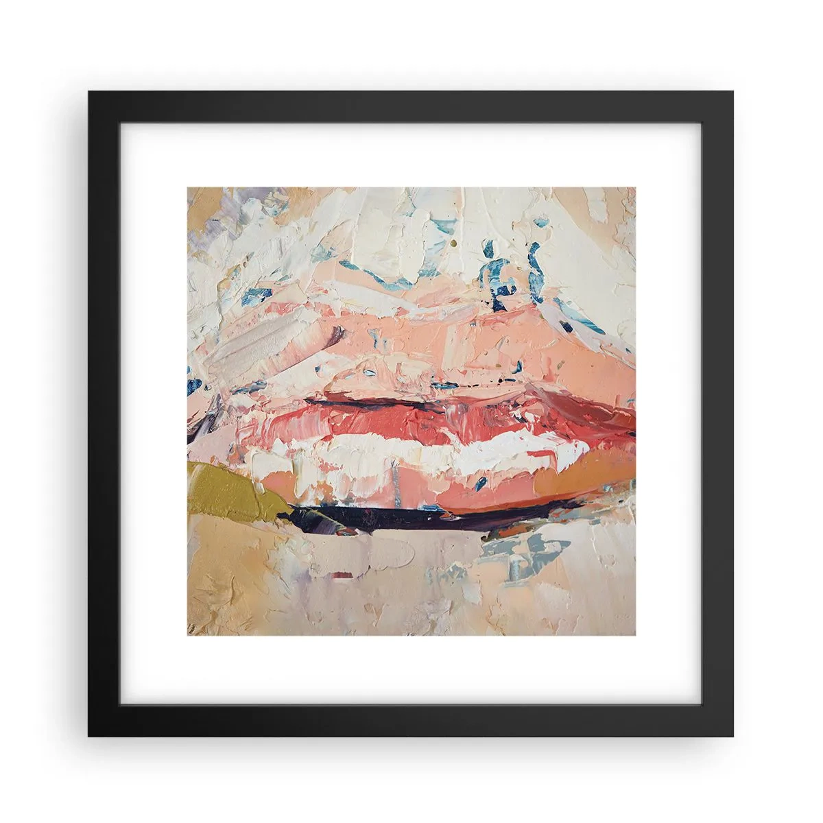 Plakát v černém rámu - Probouzí smysly - 30x30 cm