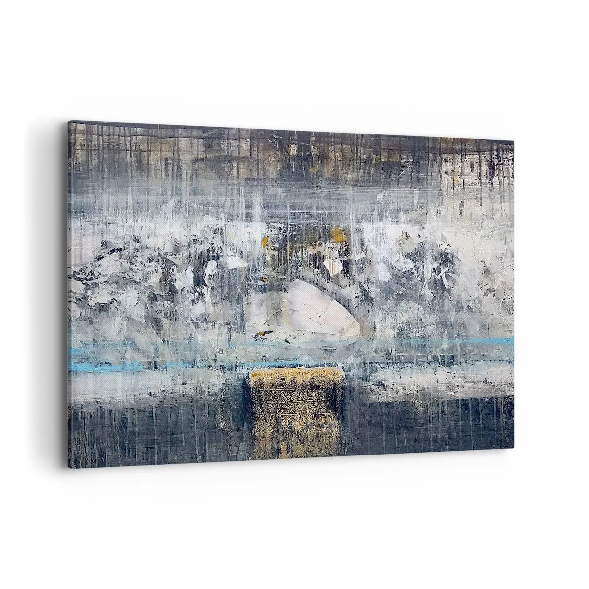 Obraz na plátně - Jako na ledě, tak i na hroudě - 100x70 cm