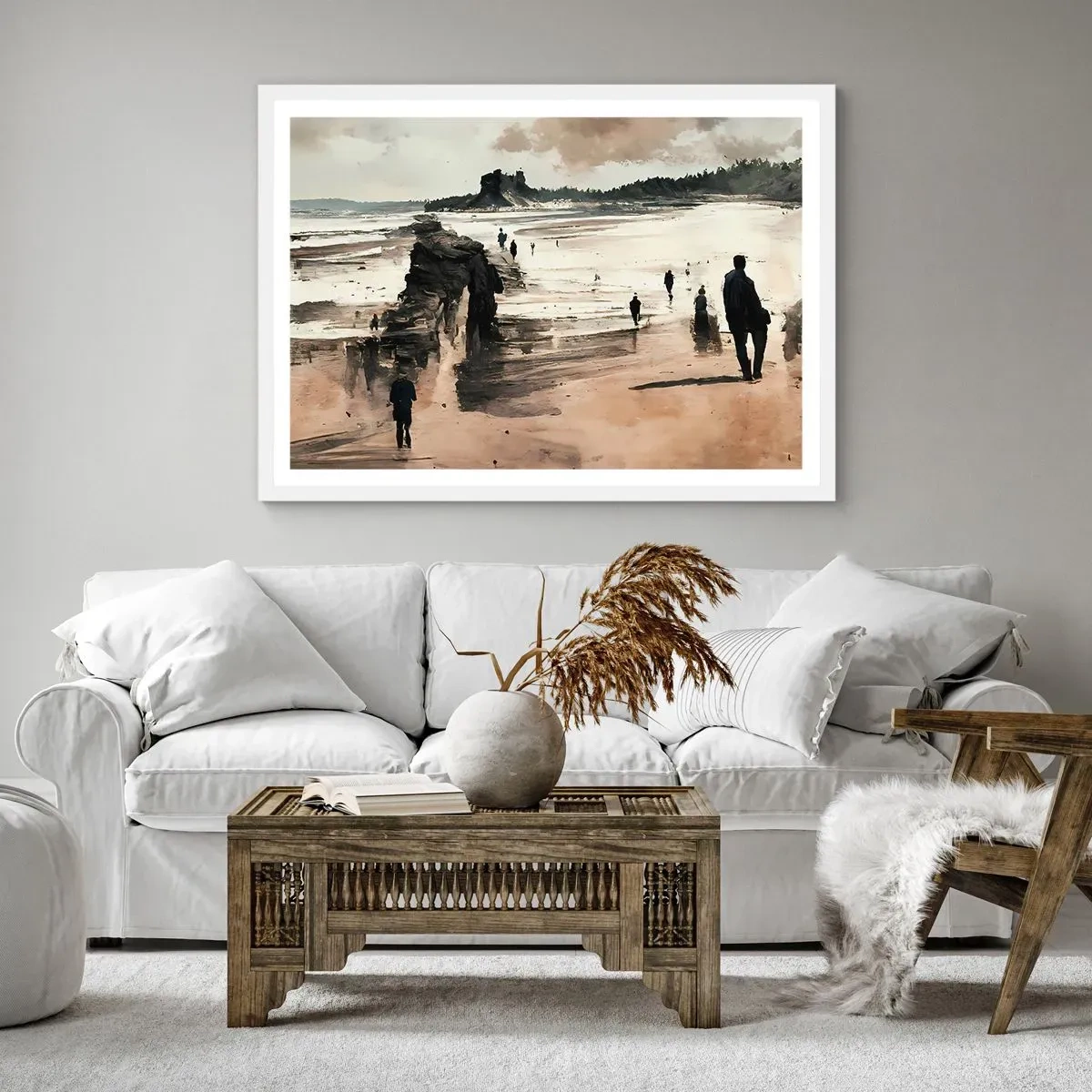 Plakát v bílém rámu - Vyvolaní - 40x30 cm