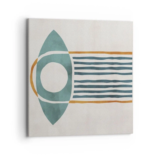 Obraz na plátně - Znaky a rituály - 70x70 cm