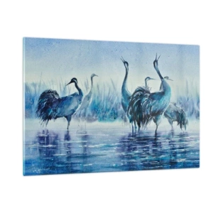 Obraz na skle - Ranní setkání - 120x80 cm