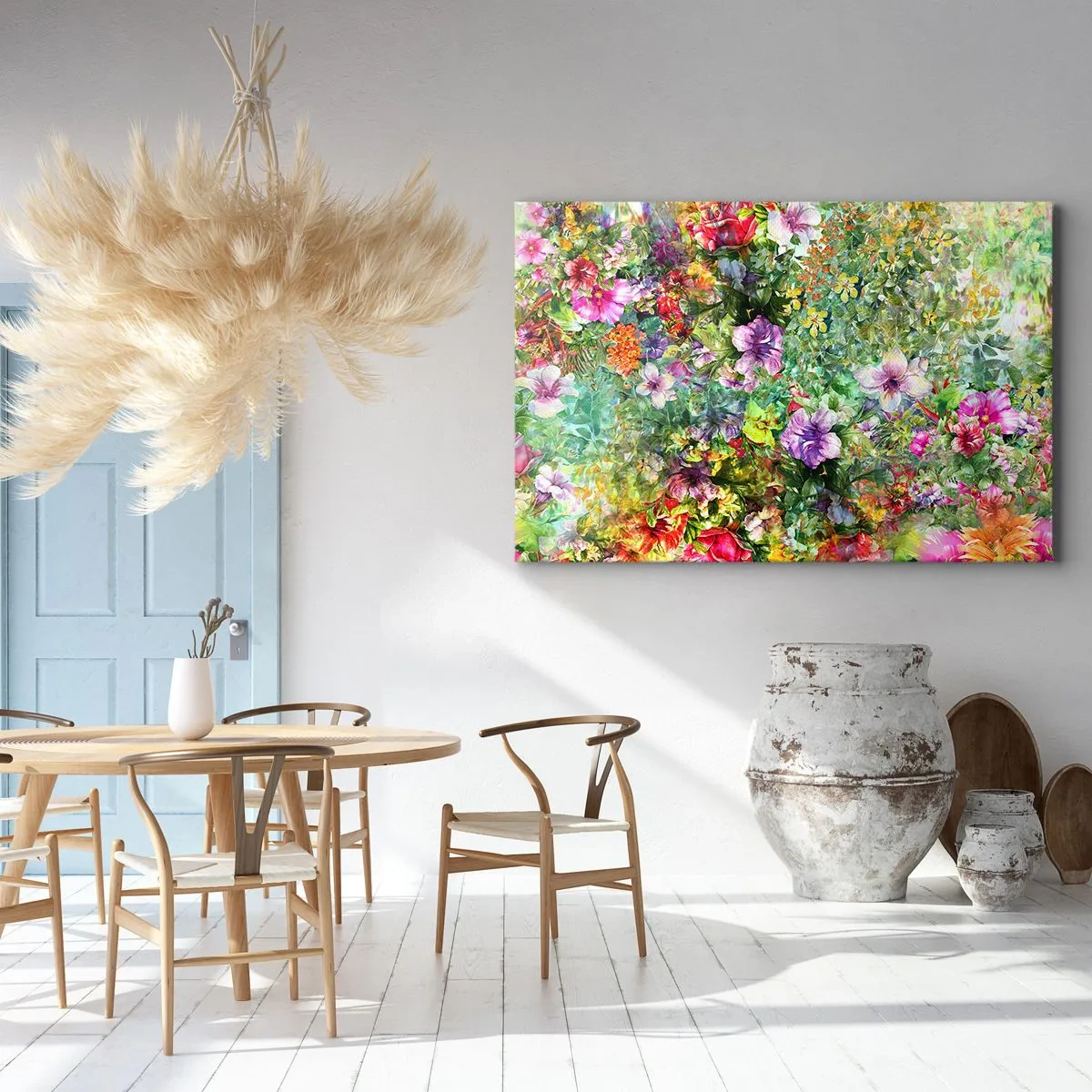 Obraz na plátně - Do květů, k záhubě - 120x80 cm