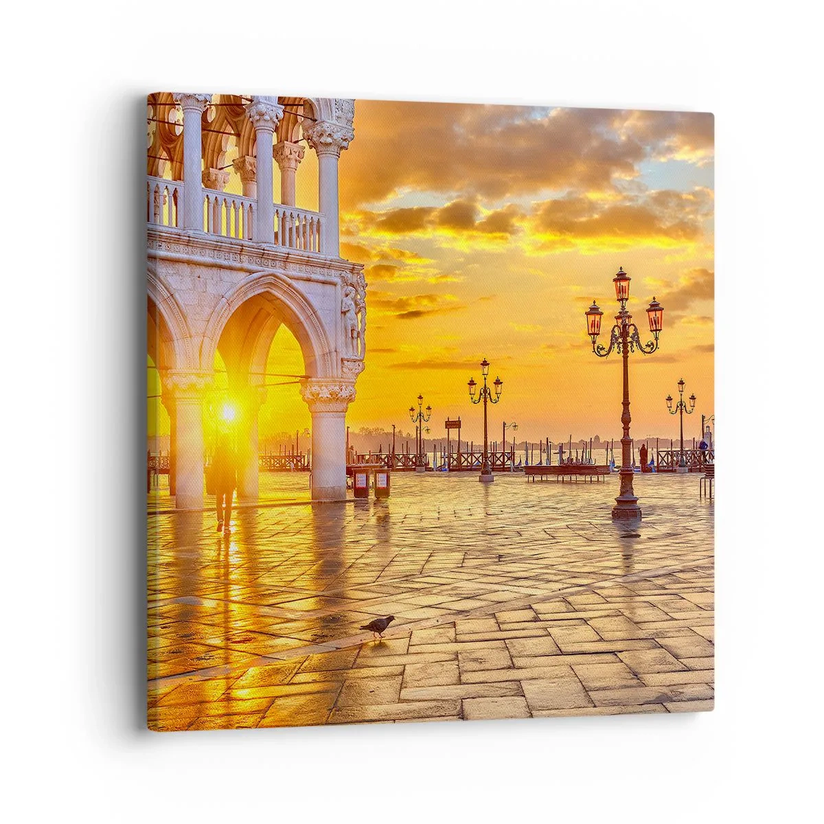 Obraz na plátně - Kde jsou všichni? - 40x40 cm