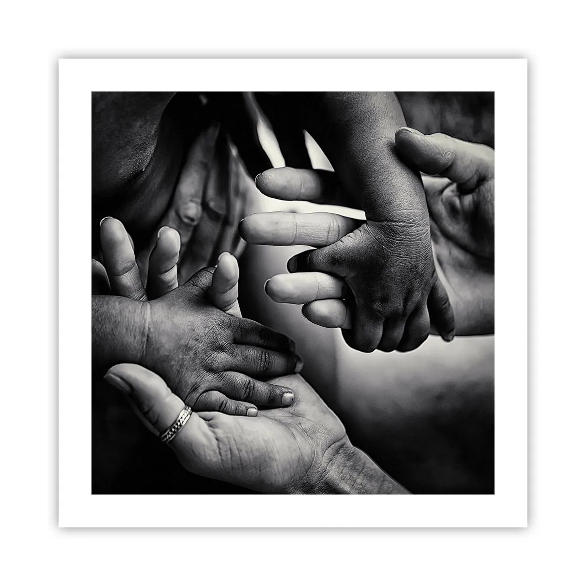 Plakát - Být člověkem - 50x50 cm