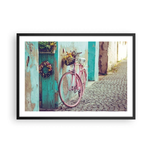 Plakát v černém rámu - Hned se vrátím - 70x50 cm