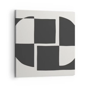 Obraz na plátně - Antitéza – syntéza - 60x60 cm