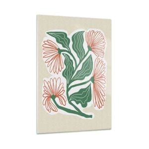 Obraz na skle - Lidové i moderní - 50x70 cm