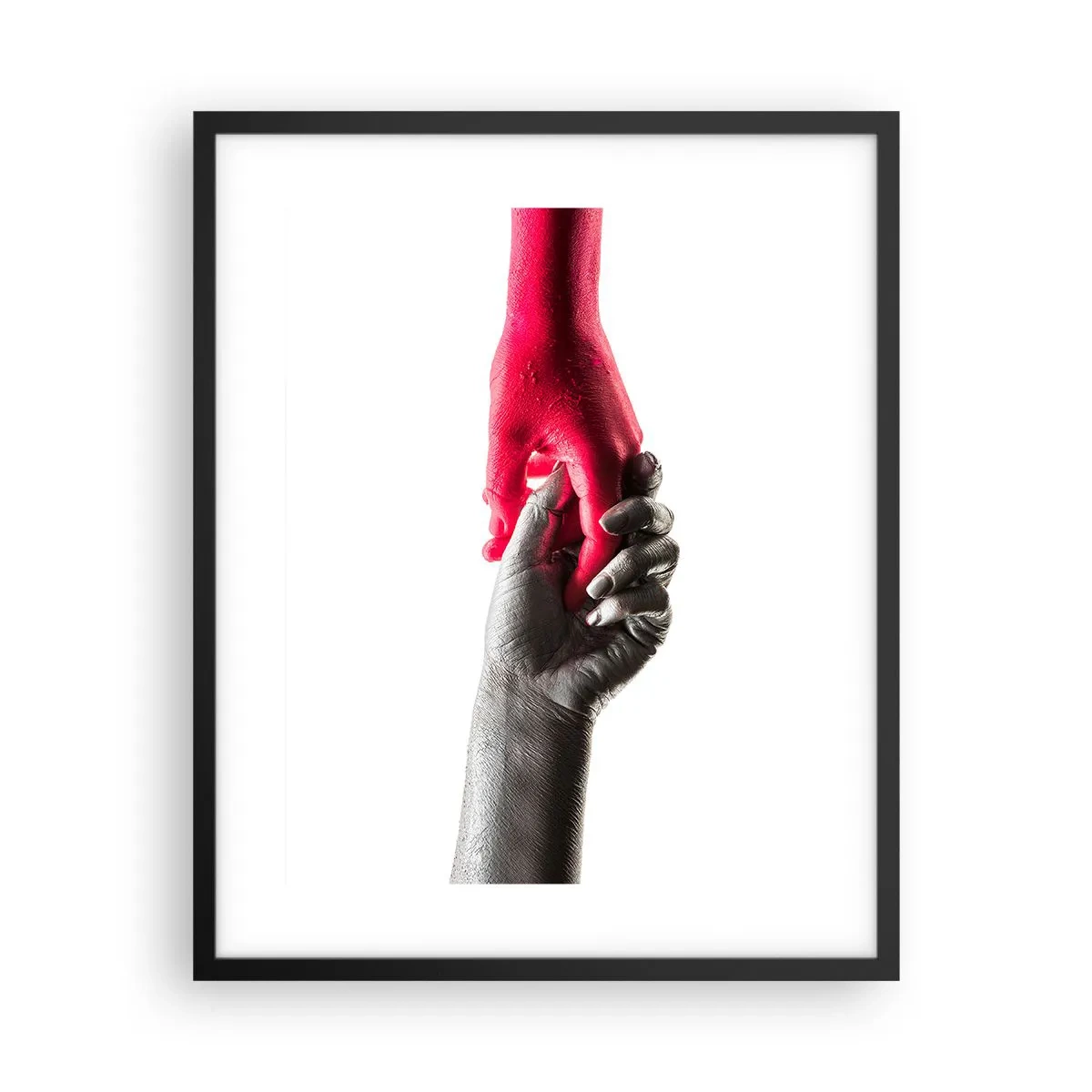 Plakát v černém rámu - Spolu i když jsme odlišní - 40x50 cm