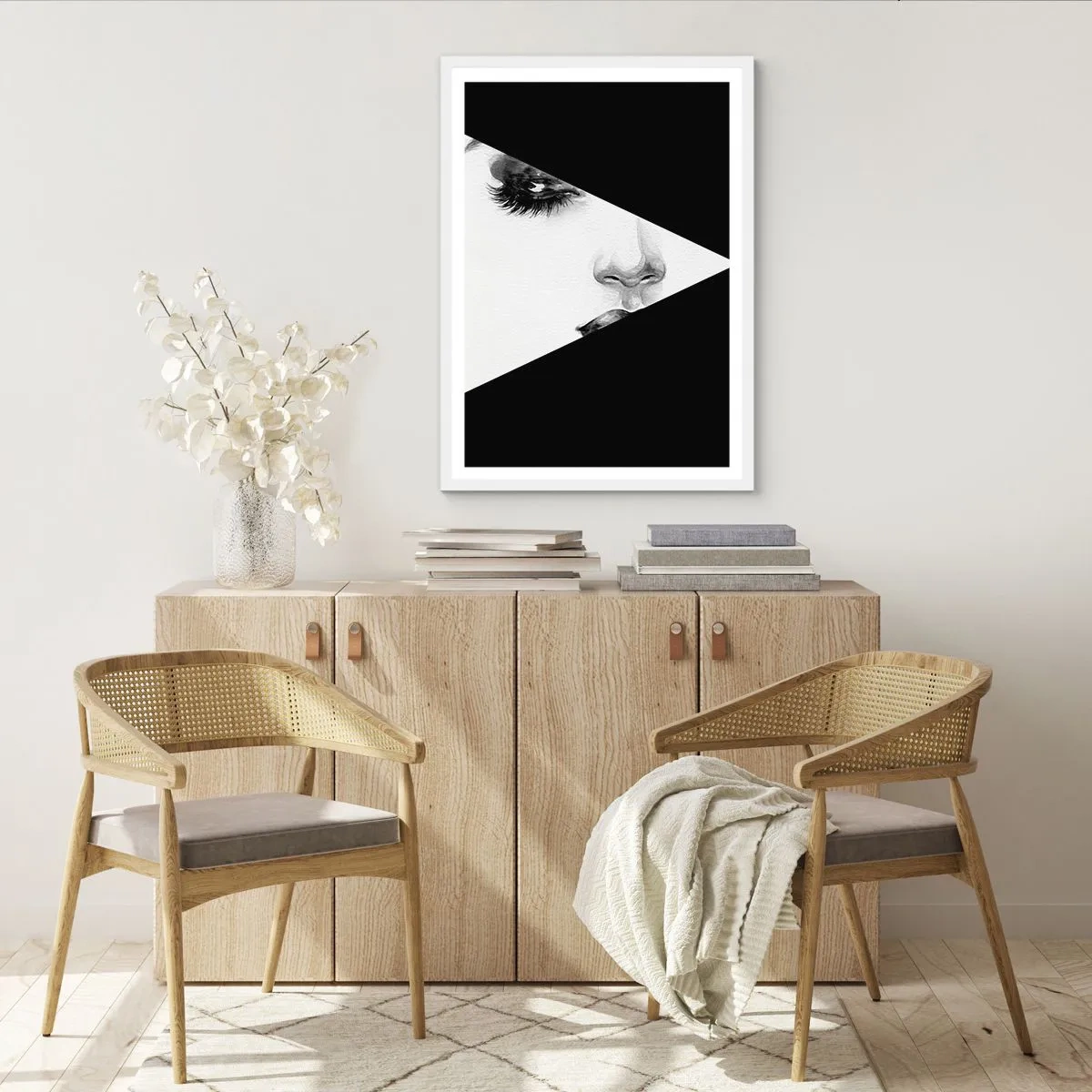 Plakát v bílém rámu - Vždycky neobjevená - 70x100 cm