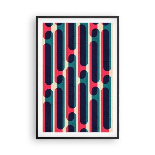 Plakát v černém rámu - Dovnitř a dopředu - 61x91 cm