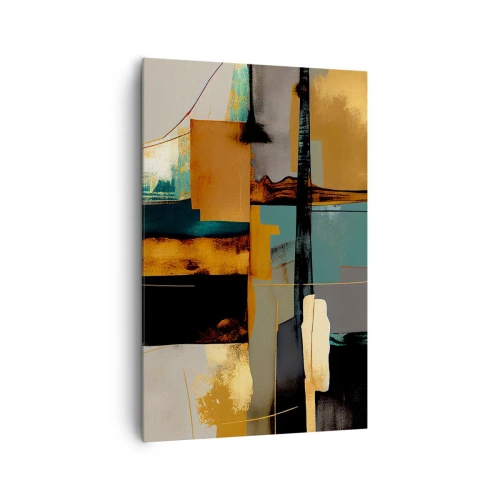 Obraz na plátně - Abstrakce – světlo a stín - 80x120 cm