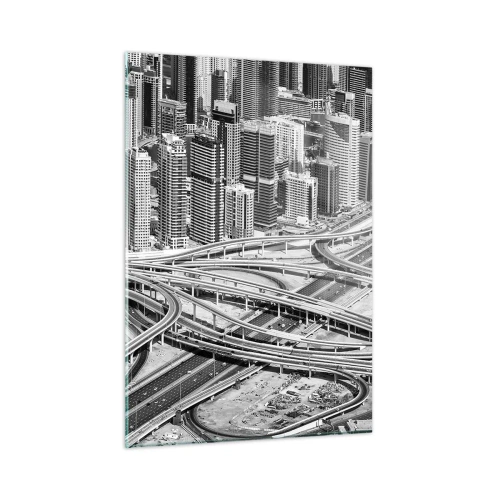 Obraz na skle - Dubaj – nemožné město - 50x70 cm