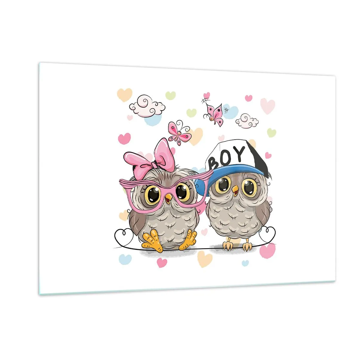 Obraz na skle - Milujme se! - 120x80 cm