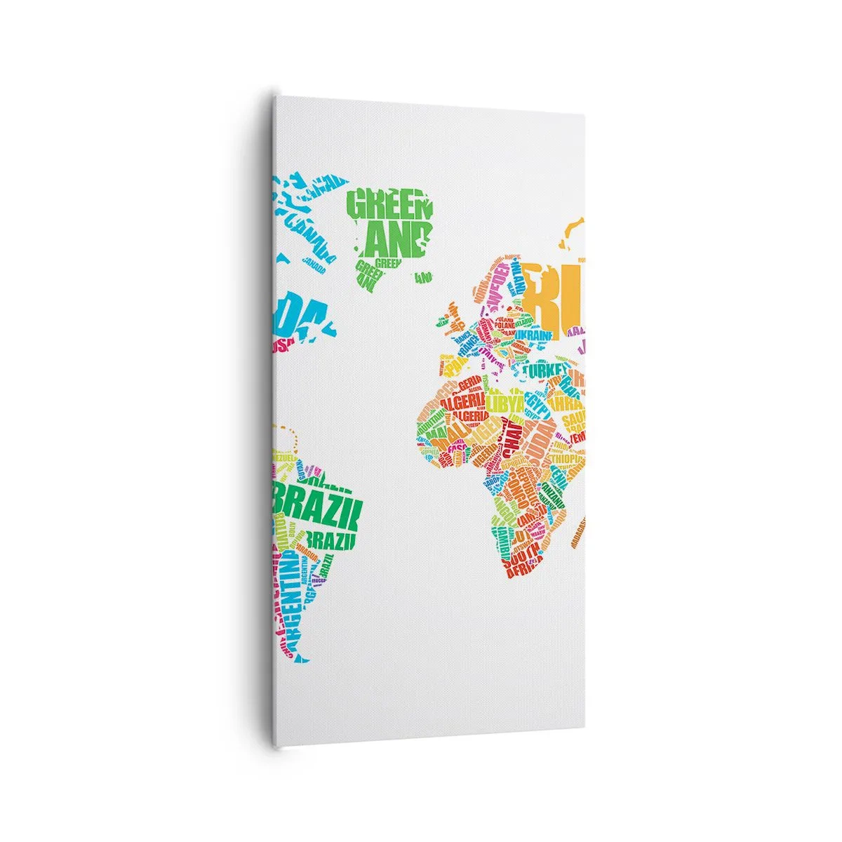 Obraz na plátně - Chci poznat všechny - 65x120 cm