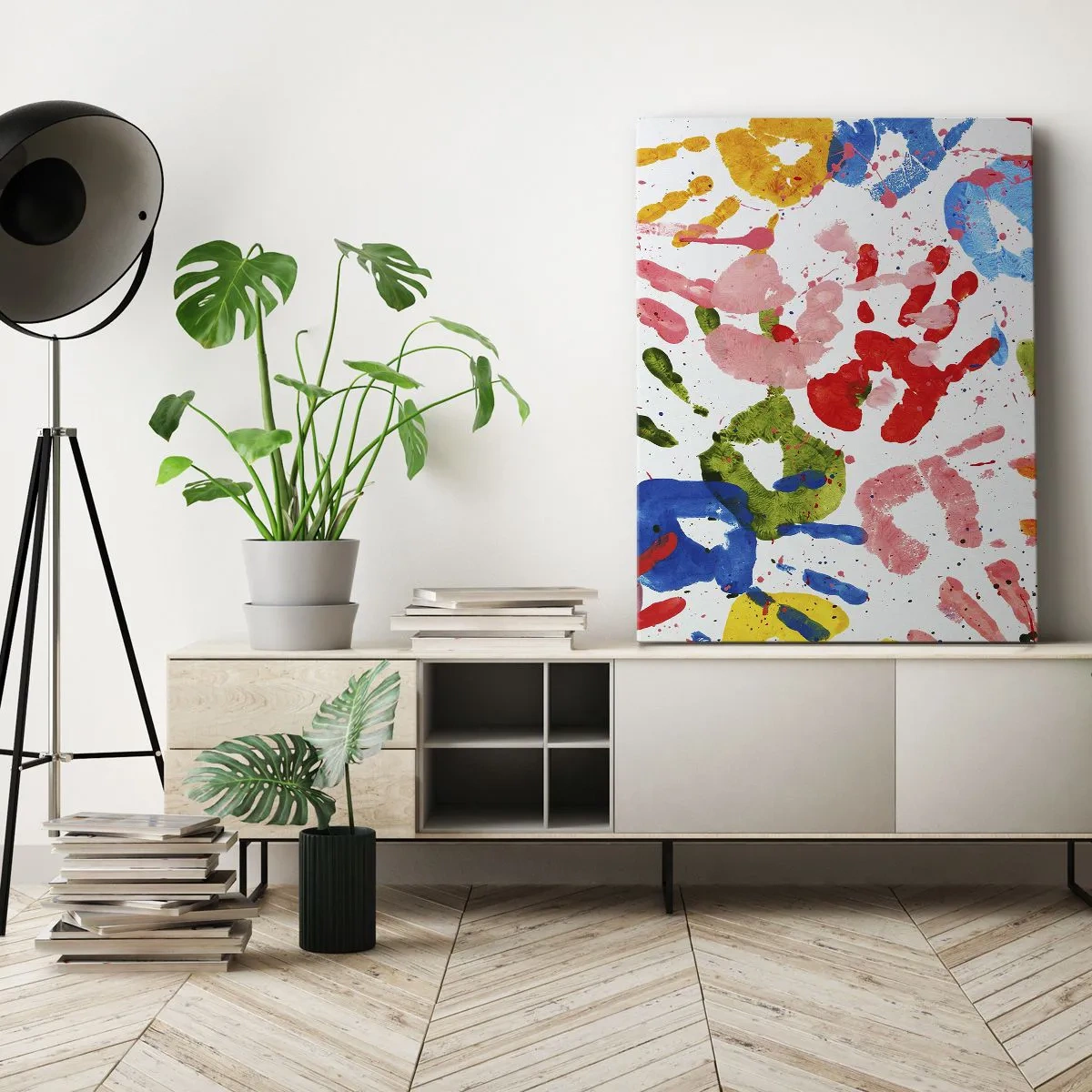 Obraz na plátně - Jdi ve stopách - 50x70 cm