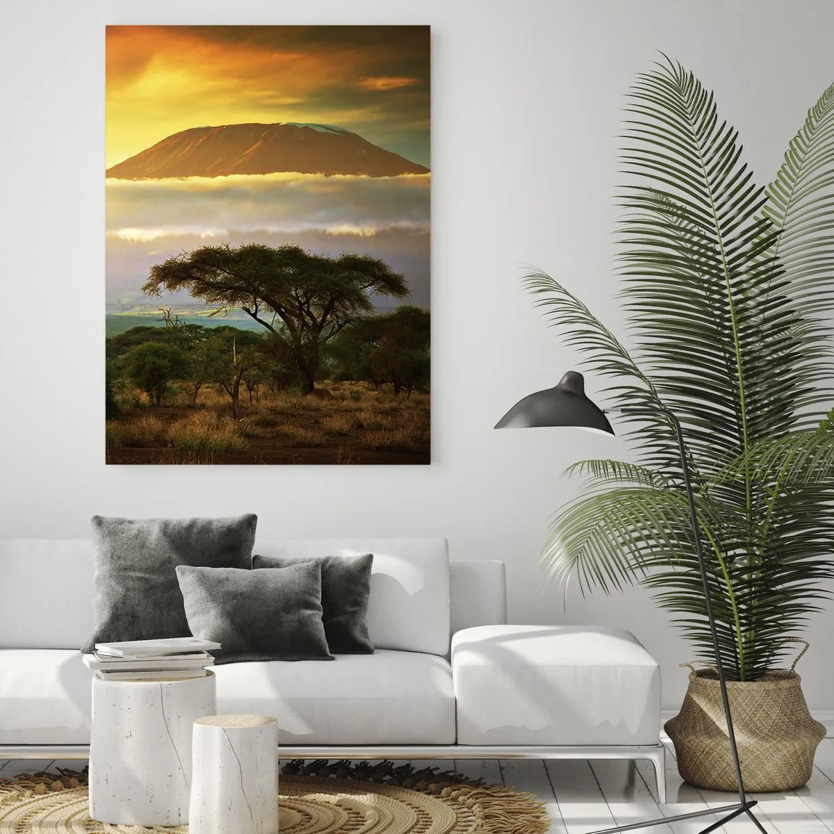 Obraz na skle - Sen cestovatele - 50x70 cm
