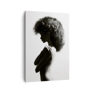 Obraz na plátně - Jako květina na štíhlém stonku - 70x100 cm