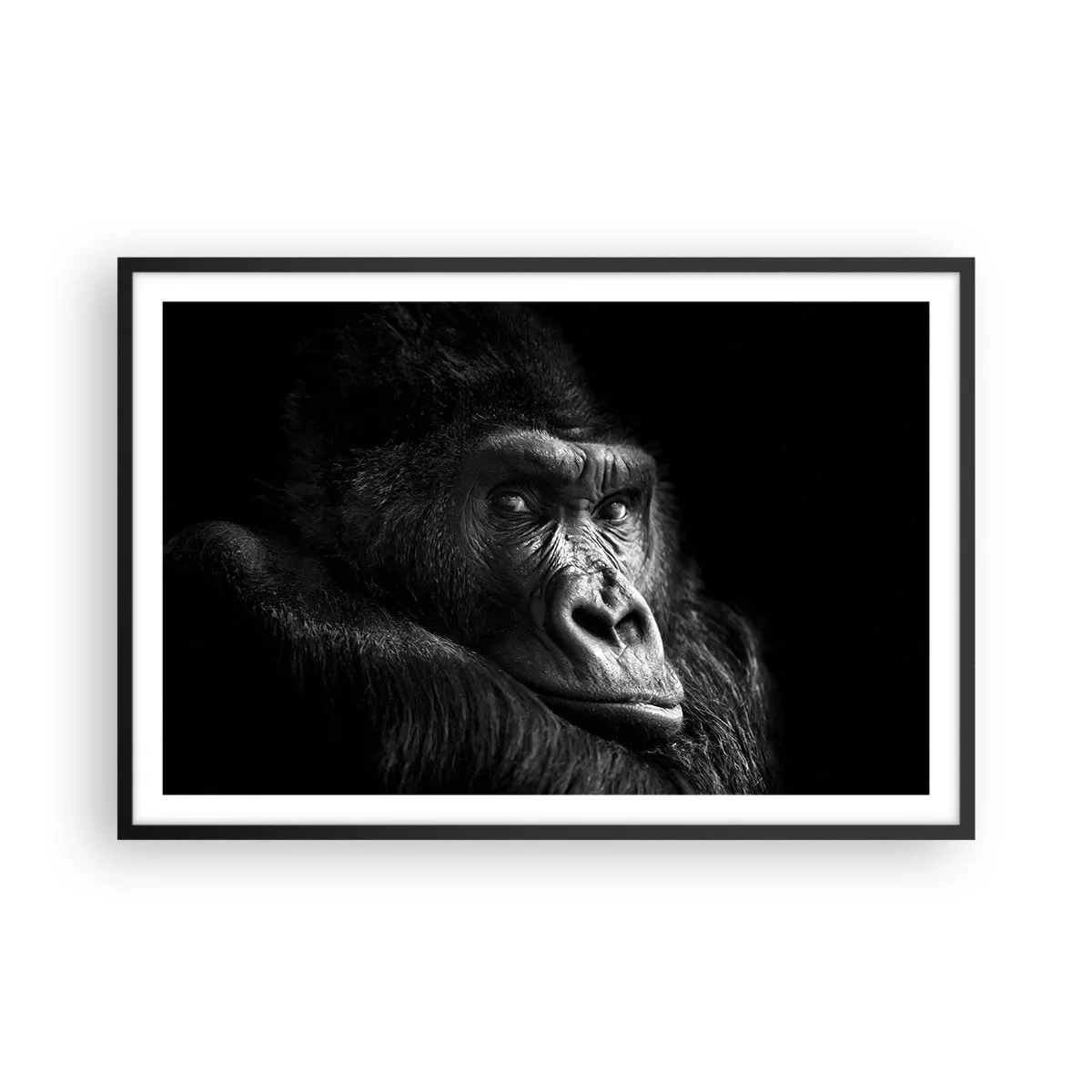 Plakát v černém rámu - Na co tak koukáš? - 91x61 cm
