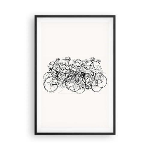 Plakát v černém rámu - Společně v týmu - 61x91 cm