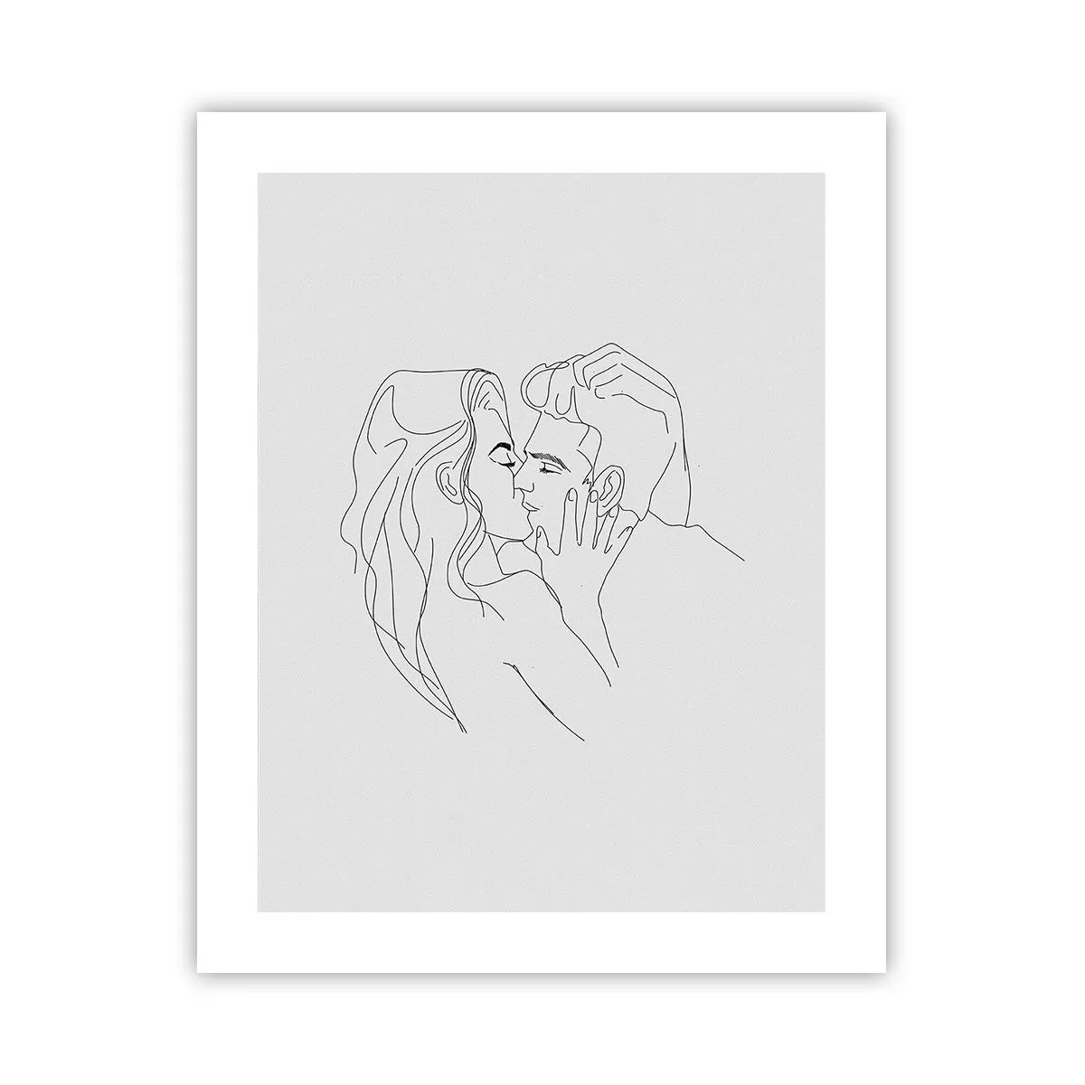 Plakát - Jedním tahem - 40x50 cm