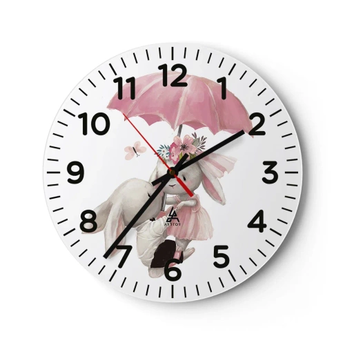 Nástěnné hodiny - To je láska - 40x40 cm