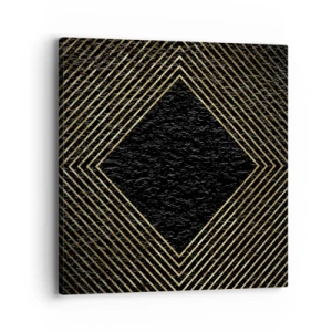 Obraz na plátně - Geometrie ve stylu glamour - 30x30 cm
