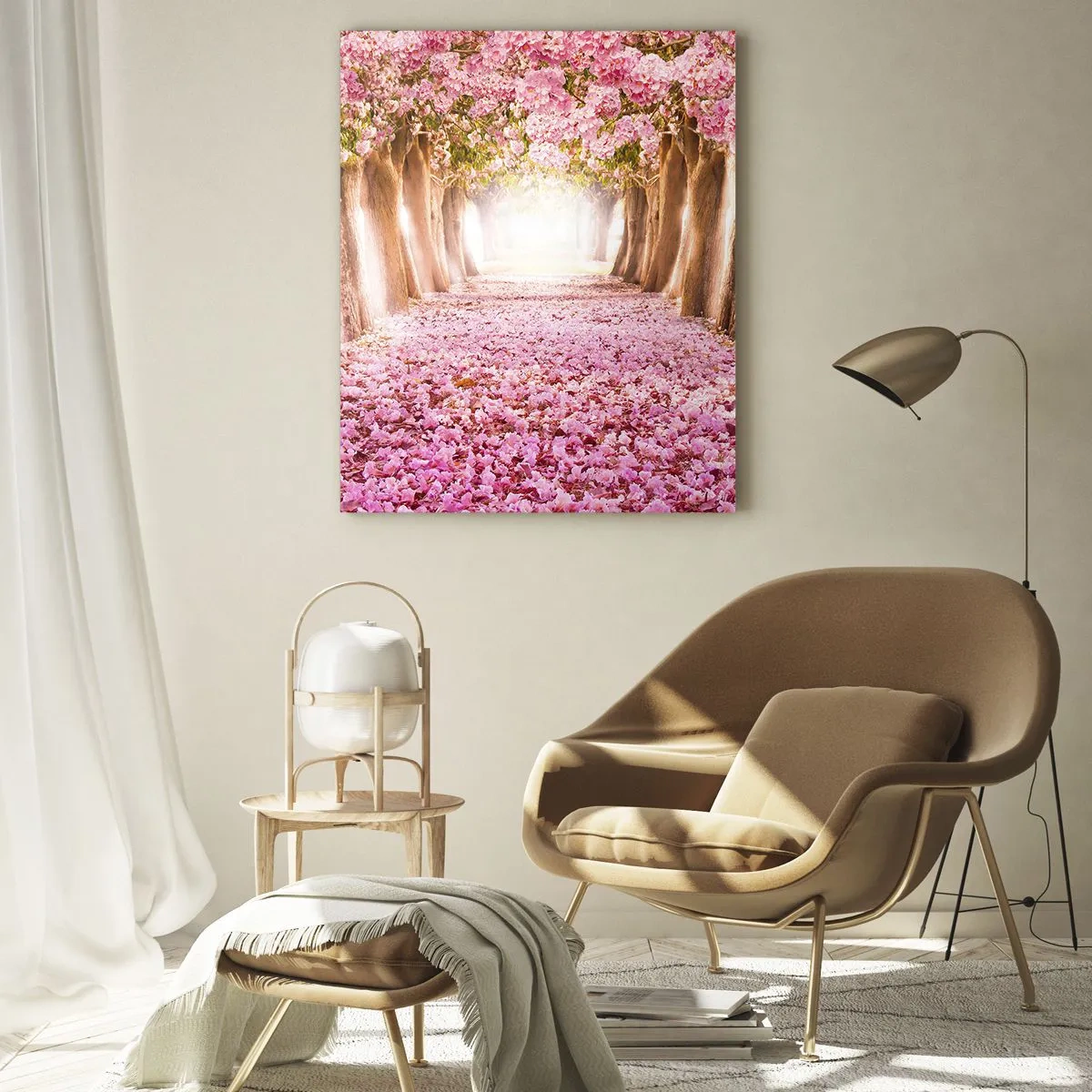 Obraz na skle - Cesta do ráje - 50x70 cm