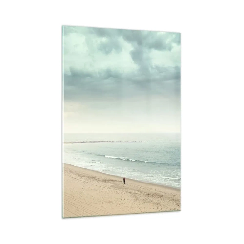 Obraz na skle - Hledám klid - 70x100 cm