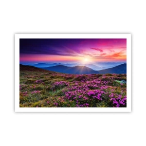 Plakát - Zavoněly svěží pupeny bylinek z obilných polí - 91x61 cm