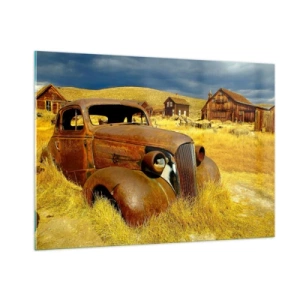 Obraz na skle - Zasloužený odpočinek - 100x70 cm