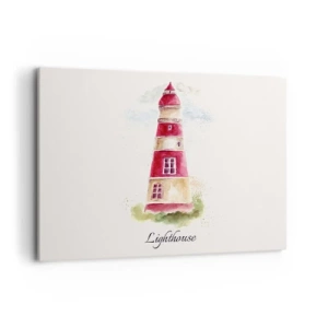 Obraz na plátně - Tady je vždy počasí - 100x70 cm