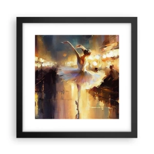 Plakát v černém rámu - Zázrak na ulici - 30x30 cm