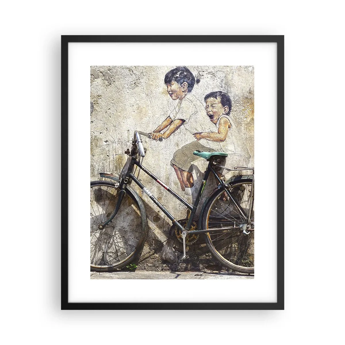 Plakát v černém rámu - Pravda nebo klam? - 40x50 cm