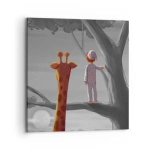 Obraz na plátně - Fakt se to děje - 70x70 cm