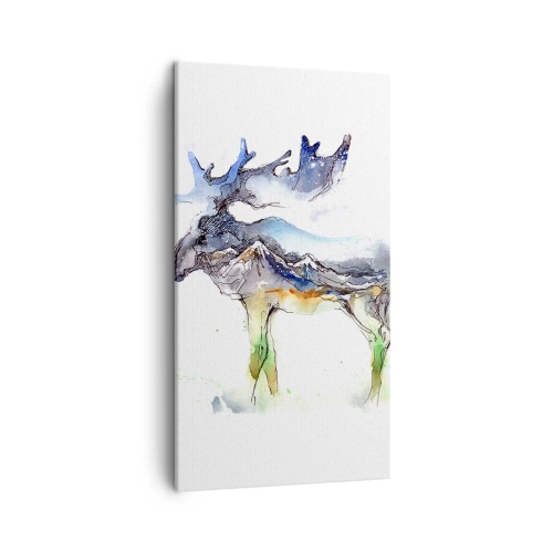 Obraz na plátně - Hrdina zimního příběhu - 45x80 cm