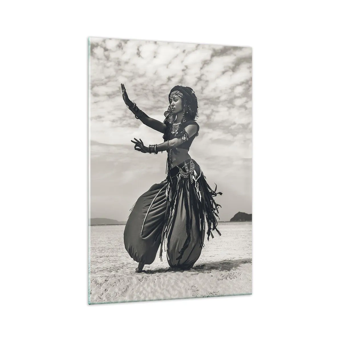 Obraz na skle - Tanec jižních ostrovů - 70x100 cm