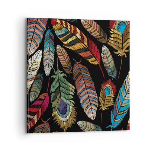 Obraz na plátně - Ptačí karneval - 70x70 cm