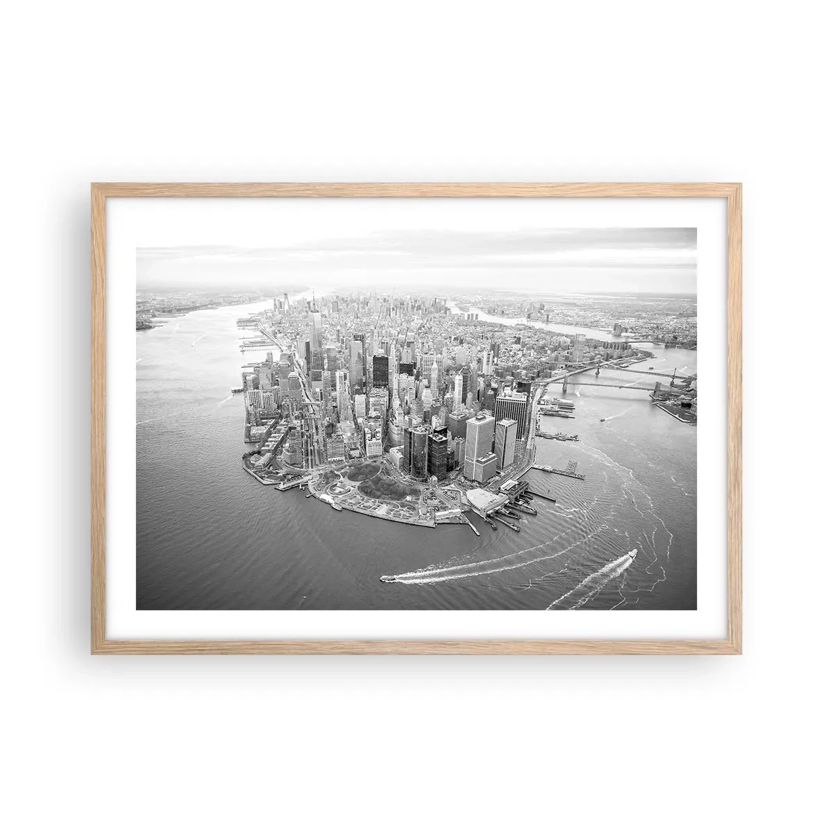 Plakát v rámu světlý dub - Jak nemilovat? - 70x50 cm