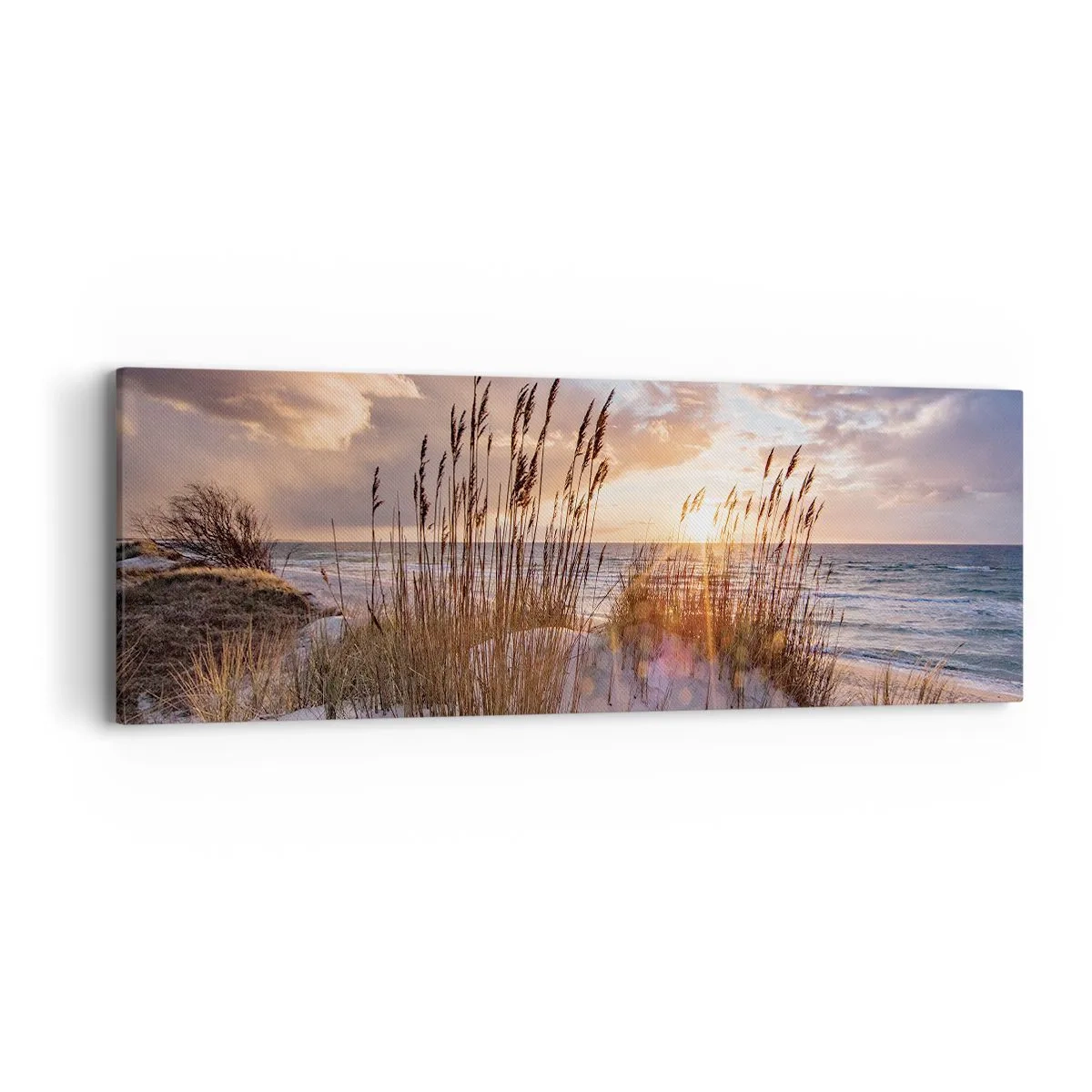 Obraz na plátně - Rozloučení se sluncem a větrem - 90x30 cm