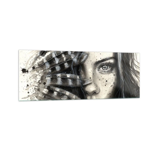 Obraz na skle - Divoká krása - 140x50 cm