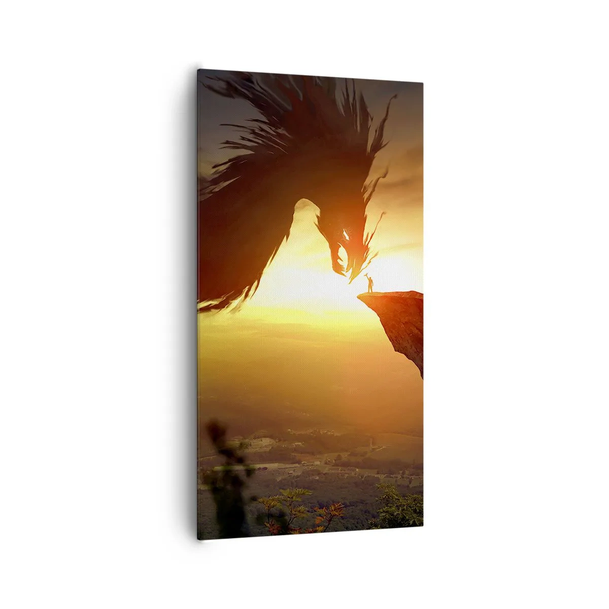 Obraz na plátně - Přemožitel draka - 65x120 cm