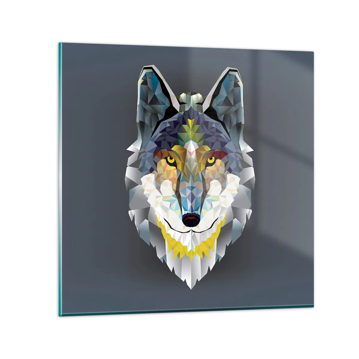 Obraz na skle - My o vlku - 70x70 cm