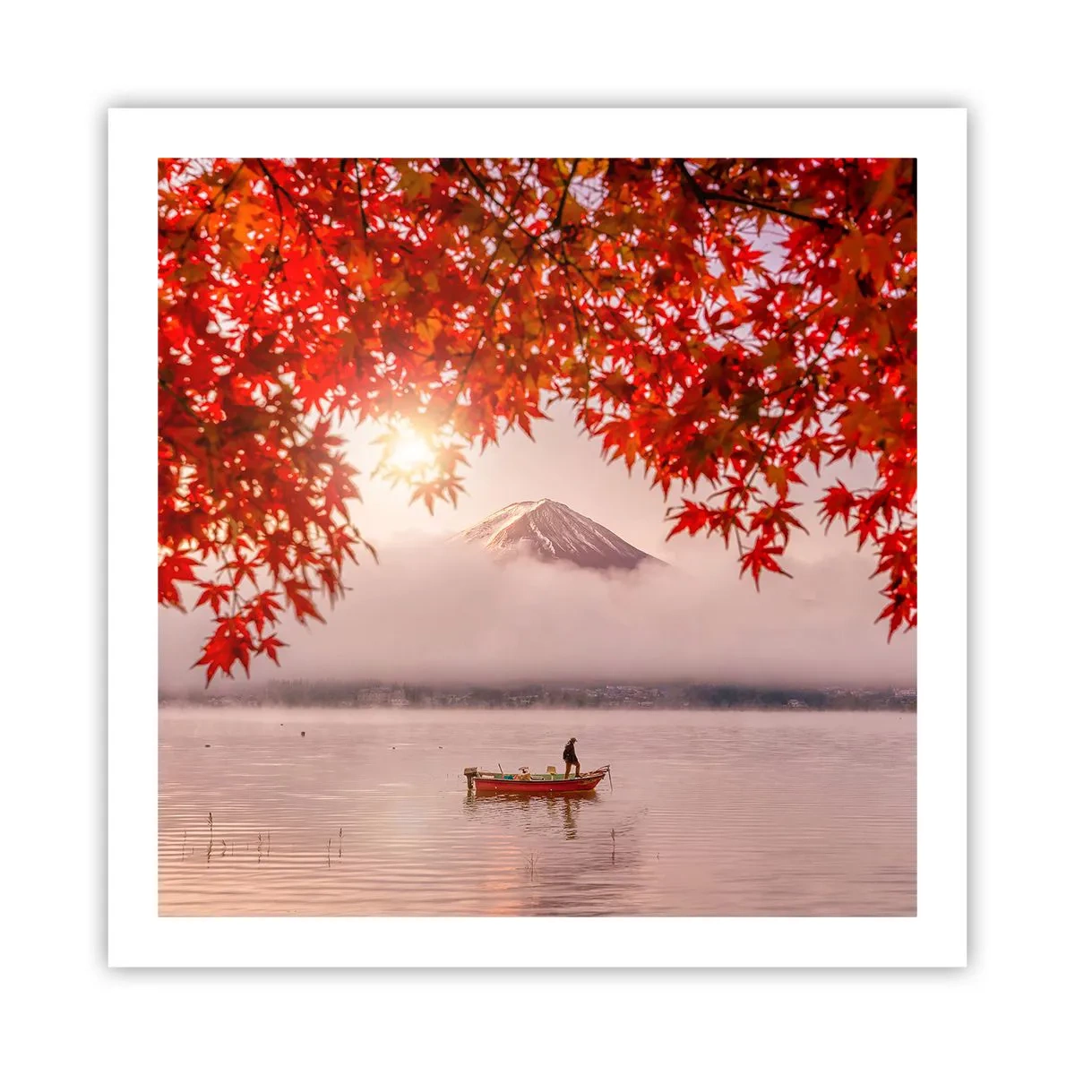 Plakát - V japonském stylu - 60x60 cm