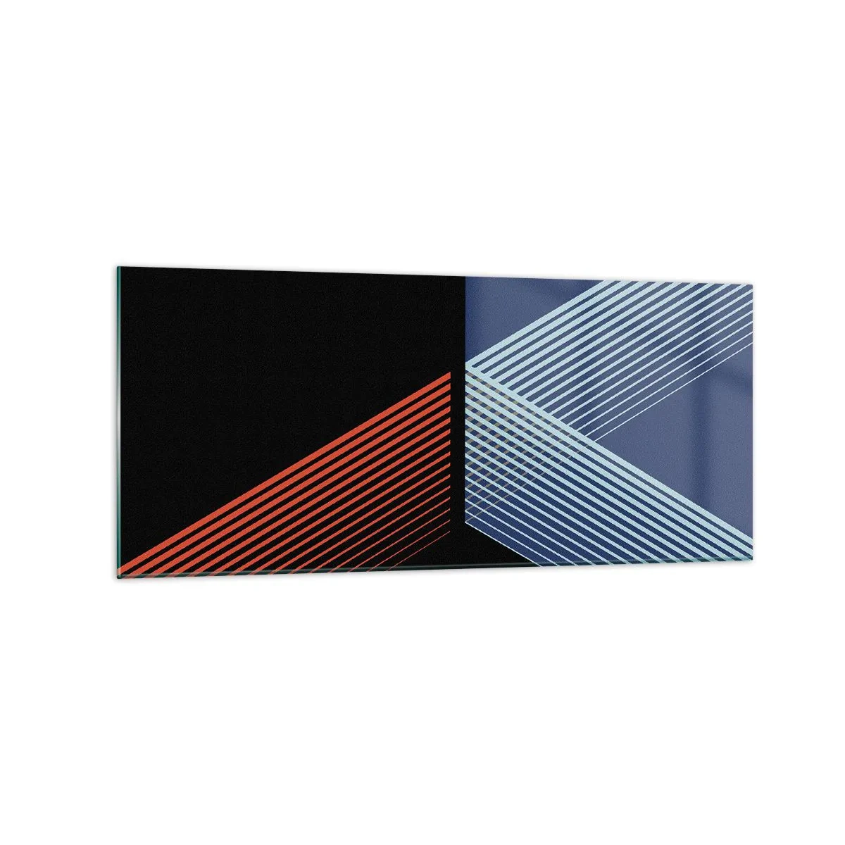 Obraz na skle - Jednoduchý příběh - 120x50 cm