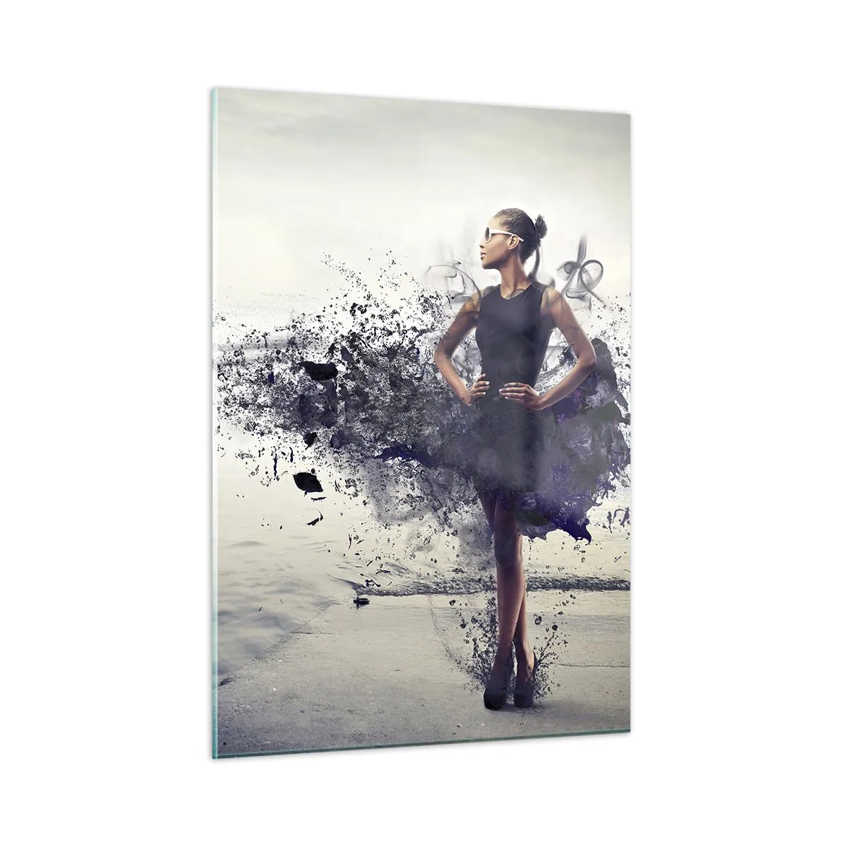 Obraz na skle - Africká Venuše - 50x70 cm